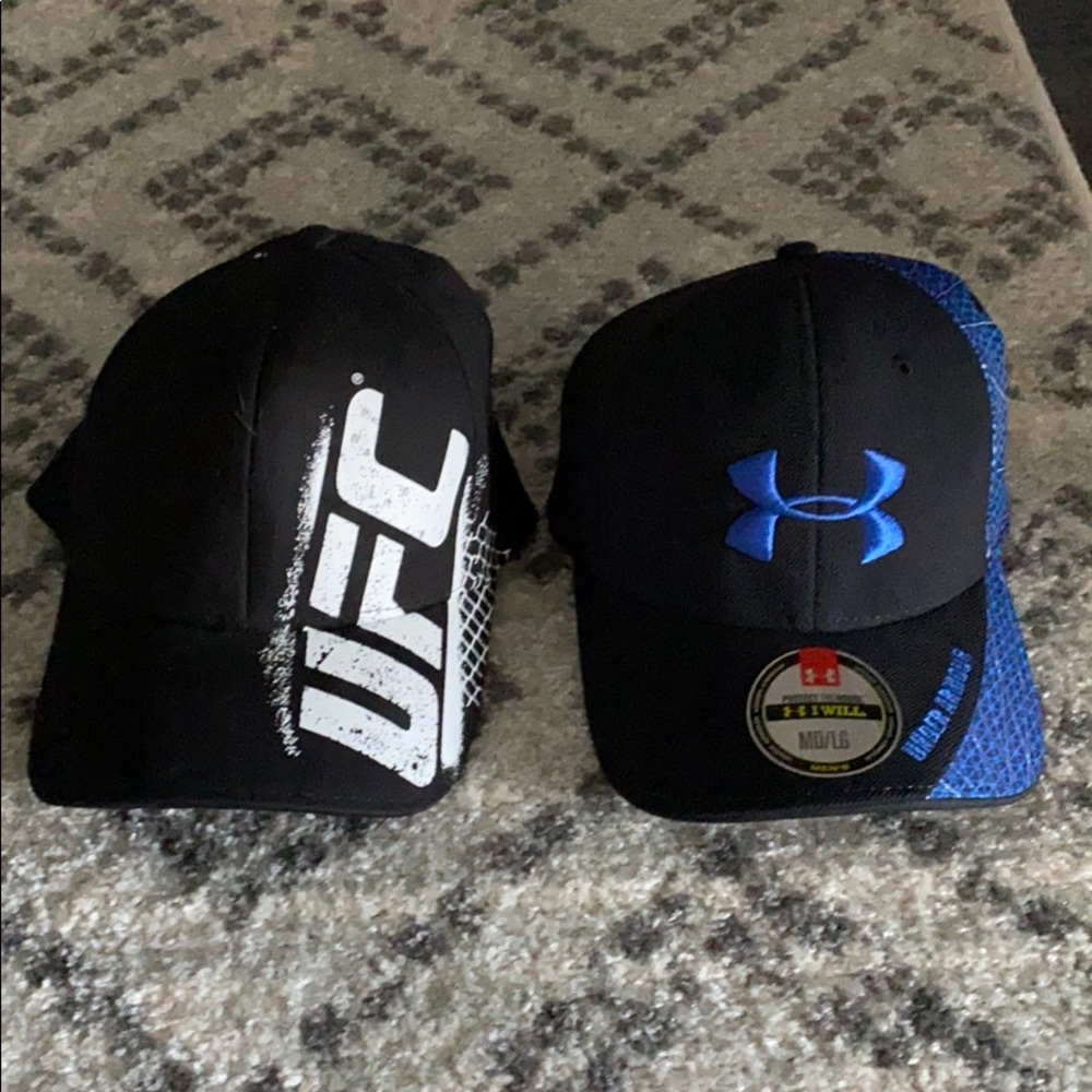 Under Armour & UFC Hats Bundle